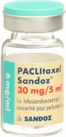 Produktbild von Paclitaxel Sandoz 30mg/5ml Durchstechflasche 5ml