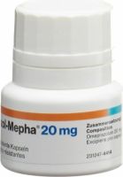 Product picture of Omeprazol Mepha Kapseln 20mg Flasche 98 Stück
