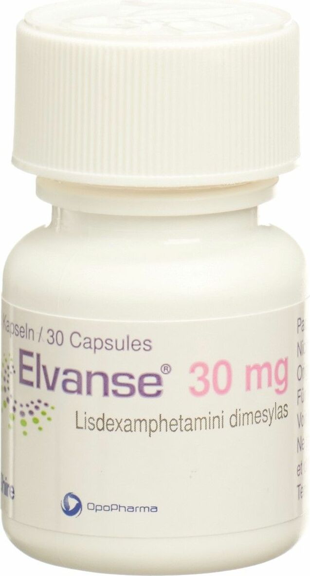 Elvanse Kapseln 30mg Flasche 30 Stück in der Adler Apotheke