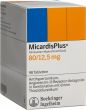 Produktbild von Micardisplus Tabletten 80/12.5mg 98 Stück