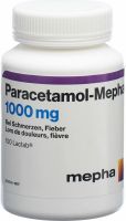 Image du produit Paracetamol Mepha Lactab 1000mg Dose 100 Stück