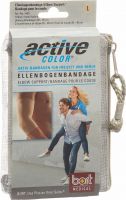 Produktbild von Bort Aktive Color Ellenbogenbandage Grösse L +28cm Hautfarbig