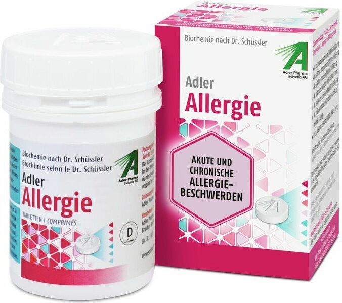 Adler Allergie Tabletten D6/d12 Dose 400 Stück in der Adler Apotheke