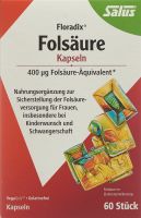 Produktbild von Floradix Folsäure Kapseln 60 Stück
