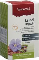 Produktbild von Alpinamed Leinöl 100 Kapseln