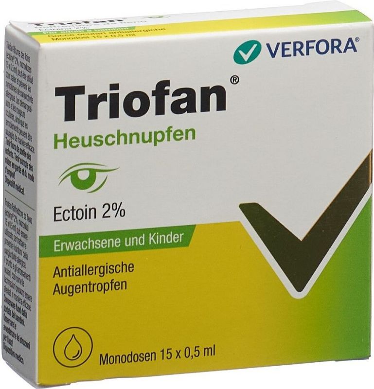 Triofan Heuschnupfen 15 Monodosen à 0.5ml in der Adler Apotheke
