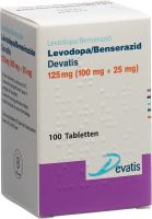 Image du produit Levodopa/benserazid Devatis Tabletten 125mg Flasche 100 Stück