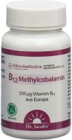 Produktbild von Dr. Jacob's B12 Methylcobalamin Tabletten Dose 60 Stück