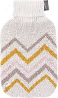 Produktbild von Fashy Wärmflasche 2L Strickbe Baum Zick Beige