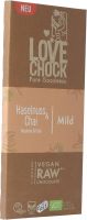 Produktbild von Lovechock Rohkost-Schok Mild Hazeln&chai 70g