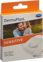Product picture of Dermaplast Sensitive Quick Bandage White 8x10cm 10 Pieces