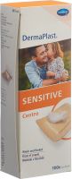 Produktbild von Dermaplast Sensitive Centro Strip 4x6cm Hautfarben 100 Stück