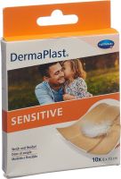 Produktbild von Dermaplast Sensitive 8cmx10cm 10 Pflaster