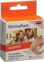 Image du produit Dermaplast Isopor Fixierpflaster 10mx2.5cm Hautfarbig