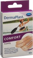 Product picture of Dermaplast Comfort Family Strip 3 Sizes 32 Pieces