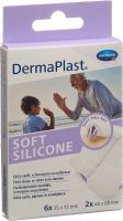 Produktbild von Dermaplast Soft Silicone Strips 8 Stück