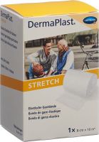 Product picture of Dermaplast Stretch Gazebinde 8cmx10m Weiss
