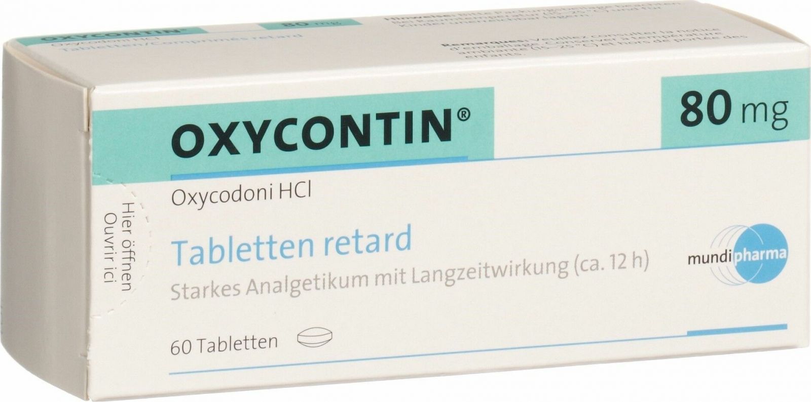 Oxycontin Retard Tabletten 80mg 60 Stück in der Adler Apotheke