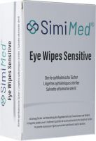 Produktbild von Simimed Eye Wipes Sensitive Beutel 14 Stück