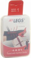 Produktbild von Jet Legs Travel Socks Grösse 41-45 Navy