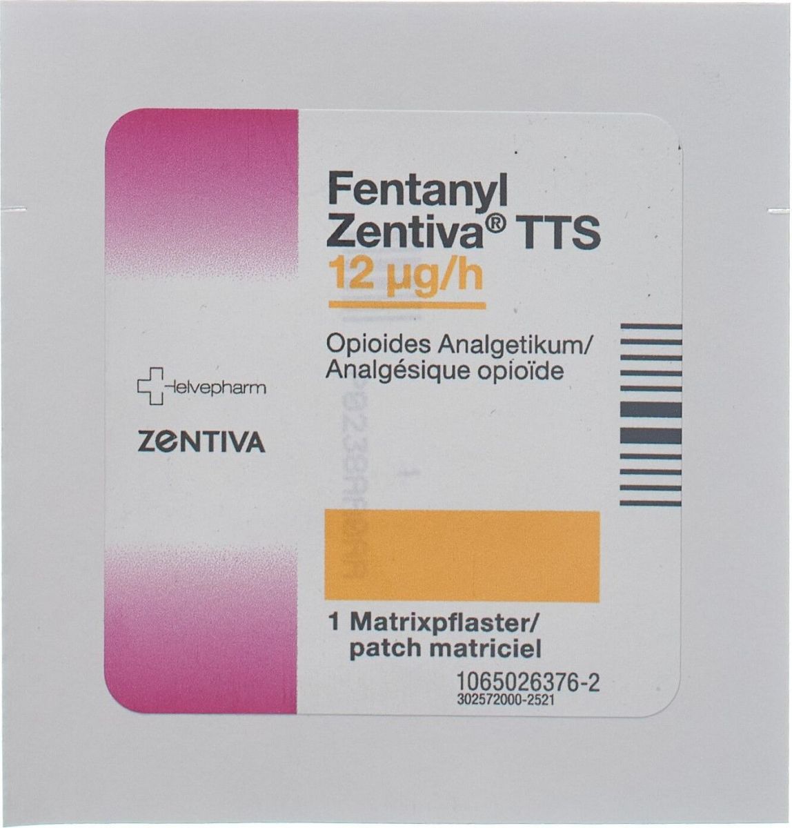 Fentanyl Zentiva Tts Matrixpfl 12 Mcg/h 5 Stück in der Adler Apotheke Fentanyl Zentiva Tts Matrixpfl 12 Mcg/h 5 Stück in der Adler Apotheke