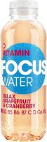 Produktbild von Focus Water Relax Grapefruit-Cranberry 12x 500ml