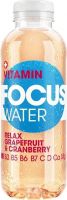 Produktbild von Focus Water Relax Grapefruit-Cranberry 12x 500ml