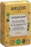 Produktbild von Weleda Feste Duschpflege Ginger+petitgrain 75g