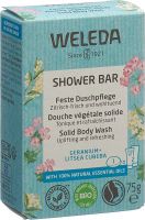 Produktbild von Weleda Feste Duschpflege Gera+litsea Cub 75g
