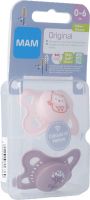 Produktbild von Mam Original Nuggi Silikon 0-6m Girl
