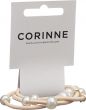 Produktbild von Corinne Haargummi Hair Tie Pearls Vint Cre 3 Stück