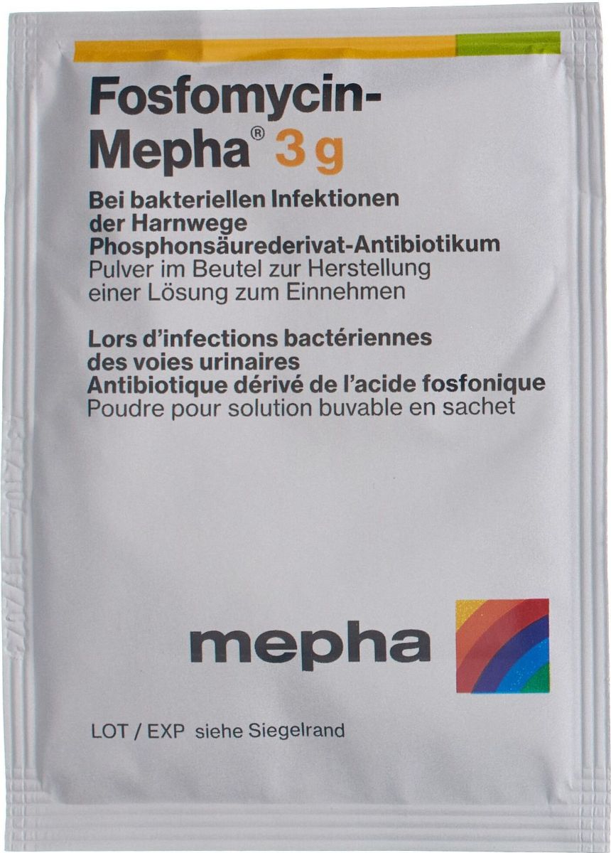 Fosfomycin Mepha 3g Pulver F Lösung Z Einnehm (neu) Bt in der Adler ...