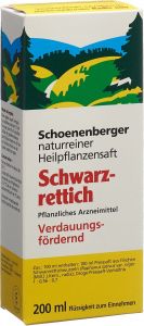 Produktbild von Schönenberger Schwarzrettich Saft 200ml