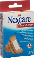 Produktbild von 3M Nexcare Blood-Stop Pflaster 3 Grössen 30 Stück