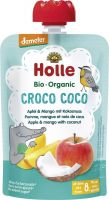 Product picture of Holle Croco Coco Pouchy Apple Mango Coconut 100g