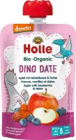 Image du produit Sachet de dattes Holle Dino Pomme Myrtille & Datte 100g
