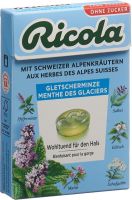 Produktbild von Ricola Gletscherminze ohne Zucker Box 50g