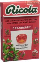 Produktbild von Ricola Cranberry Bonbons Oz M Stevia Box 50g
