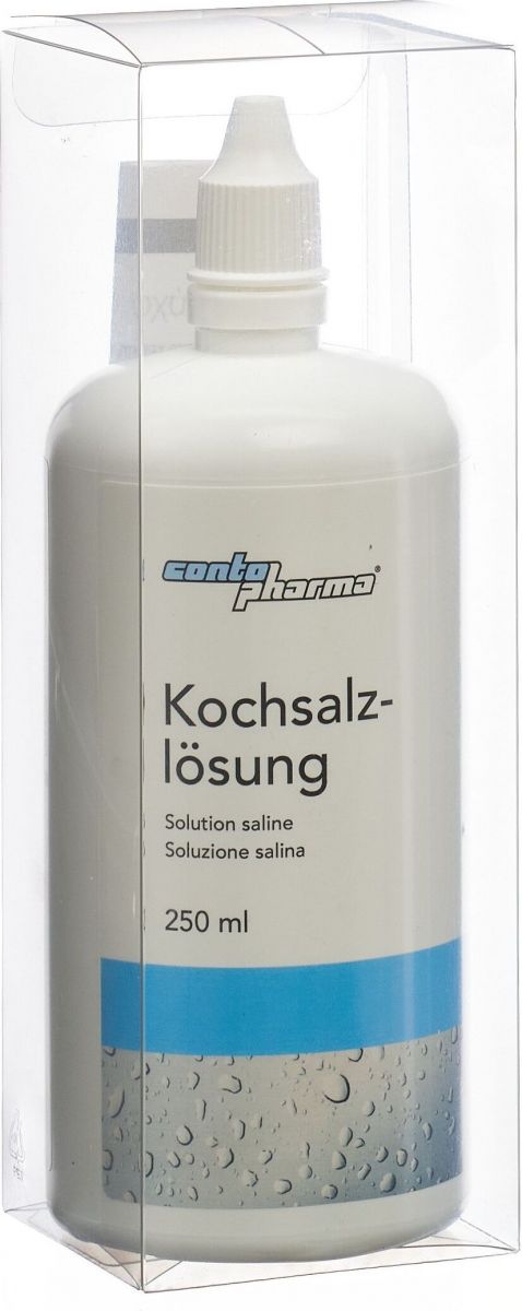 Contopharma Kochsalzlösung Flasche 250ml in der Adler Apotheke