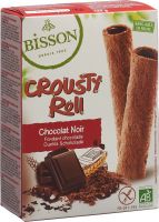 Produktbild von Bisson Crousty Roll Dunkle Schokolade 125g
