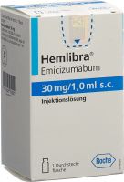 Image du produit Hemlibra Injektionslösung 30mg/ml S.c. Durchstechflasche