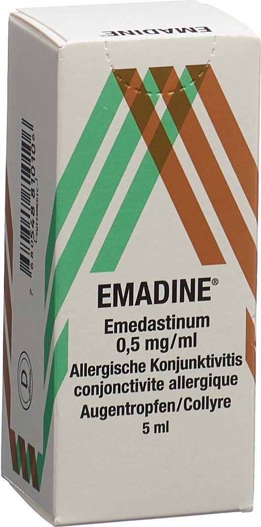 Emadine Augentropfen 5ml in der Adler Apotheke