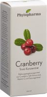 Produktbild von Phytopharma Cranberry Trinkkonzentrat 200ml