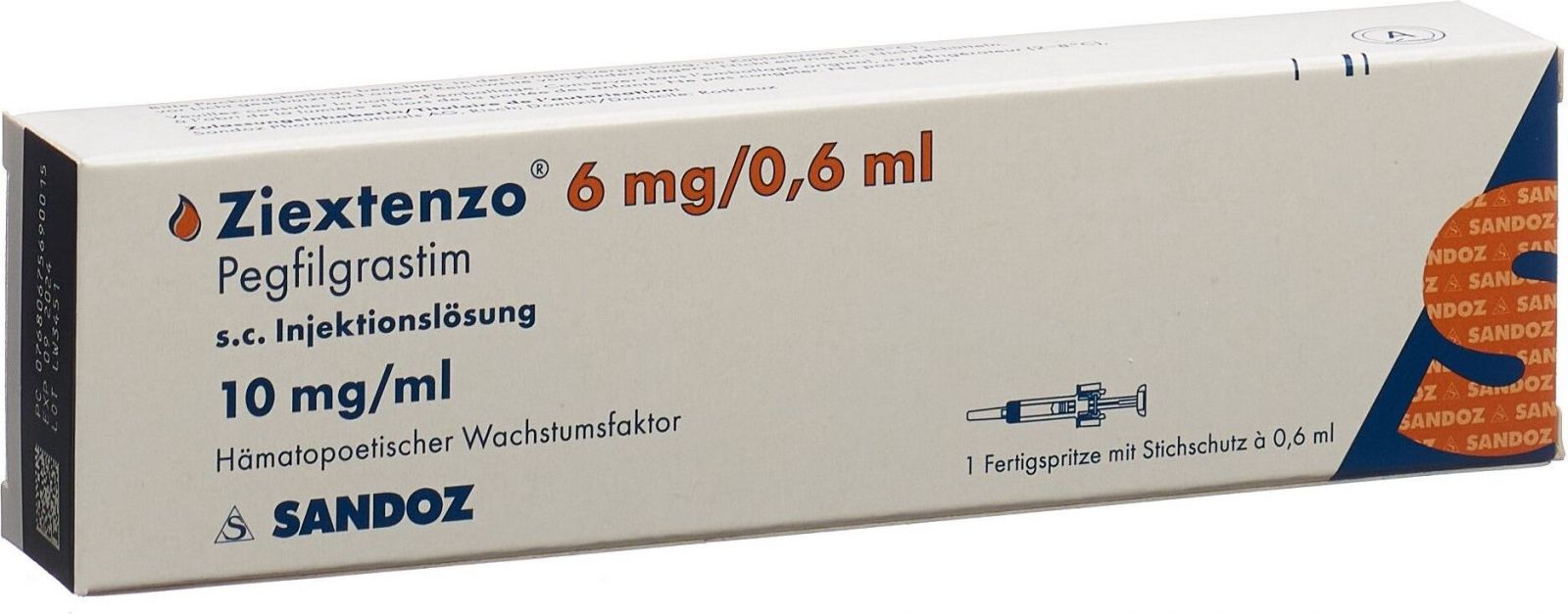 Ziextenzo Injektionslösung 6mg/0.6ml Fertigspritze in der Adler Apotheke