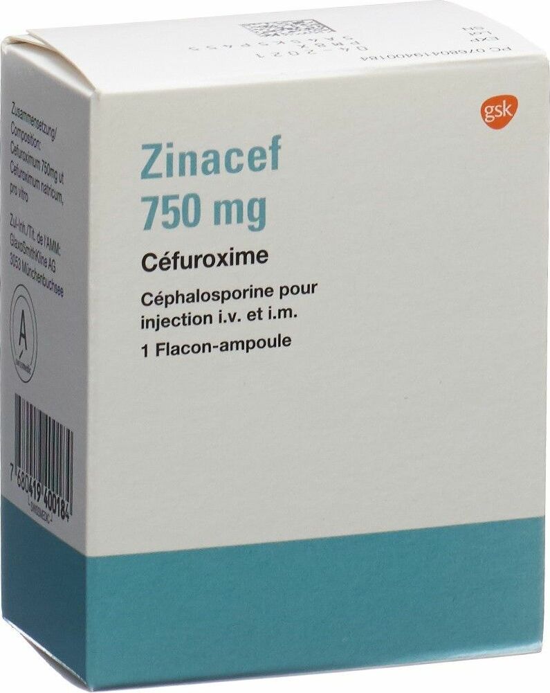 Zinacef Trockensubstanz 750mg i.m./i.v. Durchstechflasche in der Adler