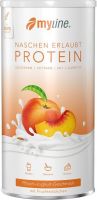 Produktbild von Myline Eiweiss M L-carnitin Pulver Pfirs-Jogh 400g