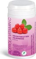 Produktbild von Biosana Acerola Vitamin C Tabletten Dose 140 Stück