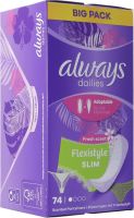Produktbild von Always Slipeinlage Flexistyle Slim Fresh Bigpack 74 Stück
