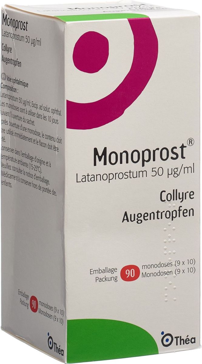 Monoprost Augentropfen SDU (neu) 90 Monodosen 0.2ml in der Adler Apotheke