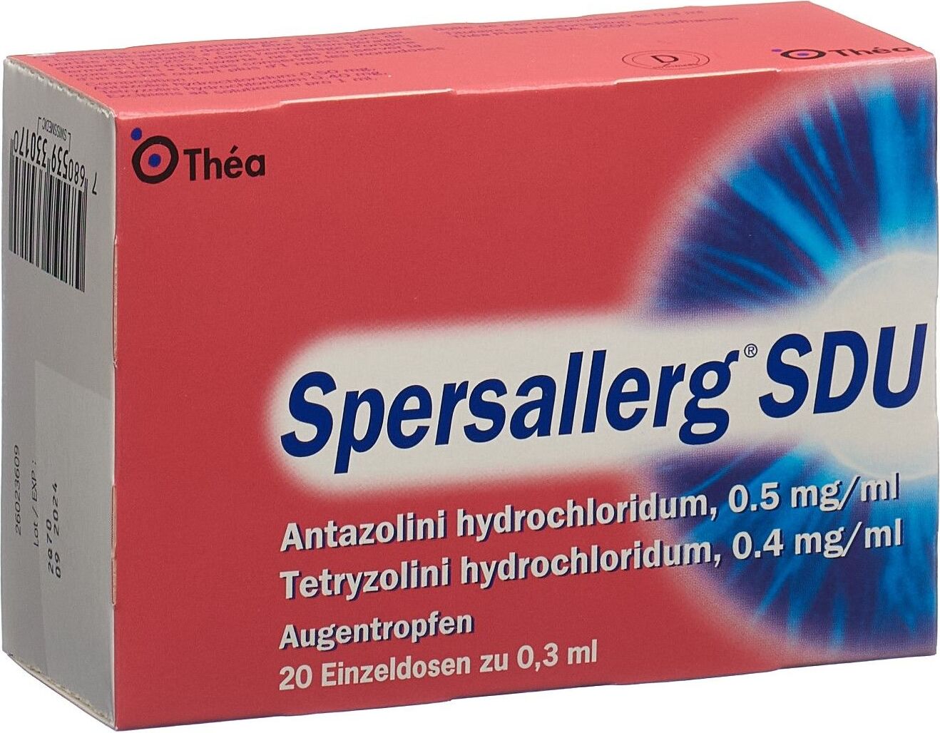Spersallerg SDU Augentropfen 20x0.3ml in der Adler Apotheke